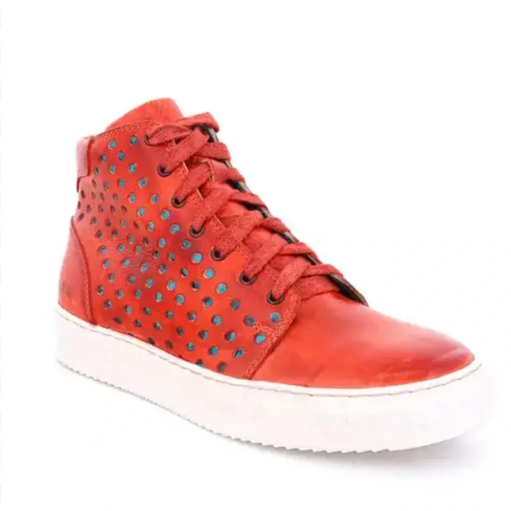 Bed Stu Lirica High-Top Platform Sneaker Monarch Rustic size 6.5‎